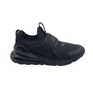 Nike Air Max 270 Kids Black Slip On Athletic Shoes Size 5Y CI1108 005